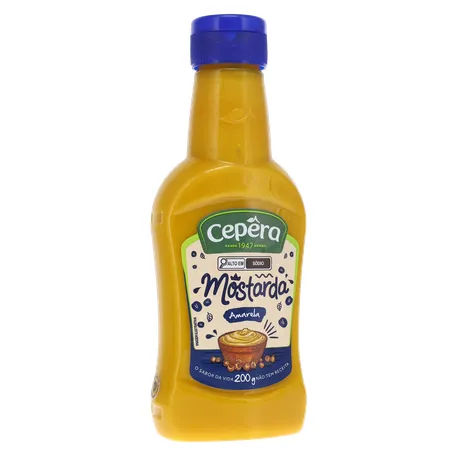 Mostarda Amarela Cepêra 200g 360-34