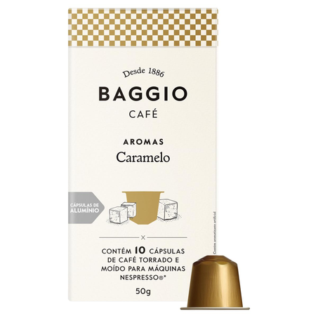 Cápsula Baggio 50g - Aroma - Caramelo