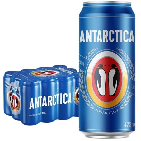 Cerveja latao 473ml antarctica pilsen pcc/12un 360-1