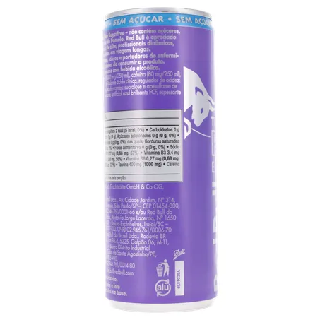Energético Red Bull S/Ac Pomelo Lt 250ml 360-23