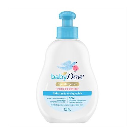 Creme de Pentear Baby Dove Hidratação Enriquecida Embalagem 150ML
