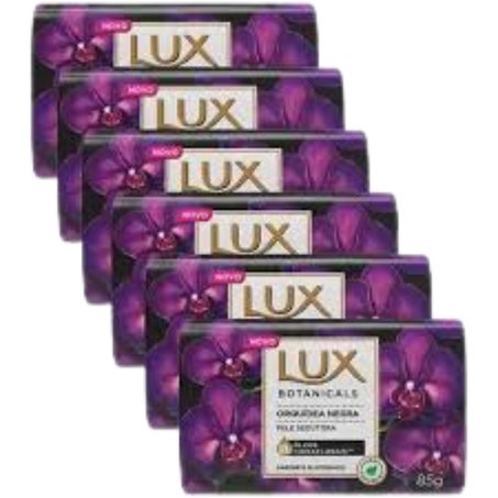 Sabonete barra lux pcc/6x85g b orquidea negra