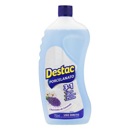 LIMPADOR PARA PISOS PORCELANATO CHEIRINHO DE LAVANDA DESTAC