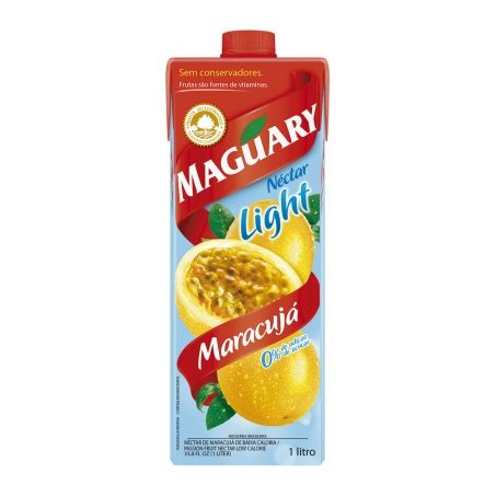 Bebida Fruta Maguary Maracujá Sem Adição De Açúcar Caixa 1l 
 
