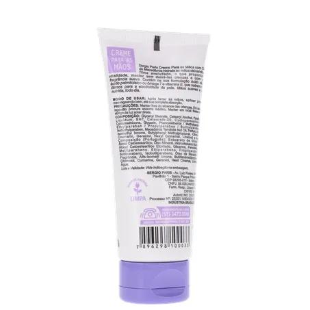 Creme para maos sergio paris 50g 360-16