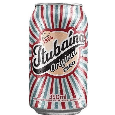 Refrigerante Guaraná Itubaina Zero Retrô Lata 350ML