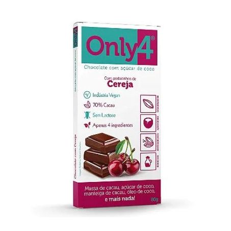 ONLY4 CEREJA 80G