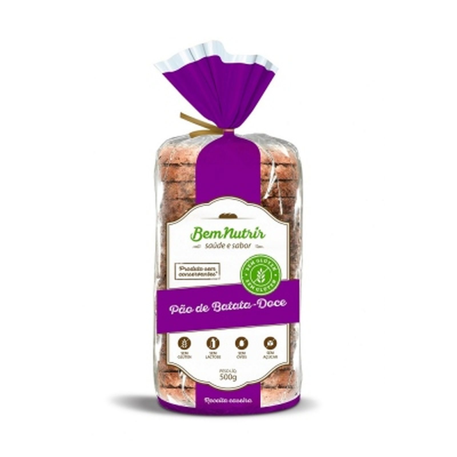 Pão Batata Sem Glúten Bem Nutrir 500g
