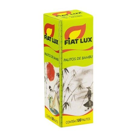 PALITO FIAT LUX BAMBU CAIXA C/100