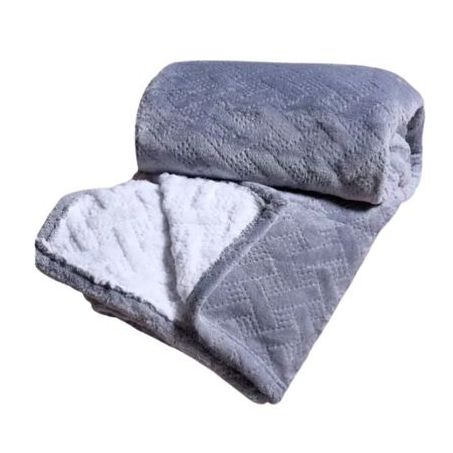 COBERTOR TESSI SHERPA SOLTEIRO GRANIZO 150X220CM