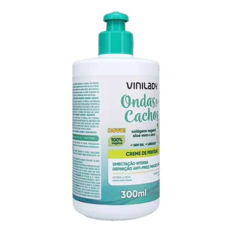 Creme P/Pentear Vinilady Ondas e Cachos 300ml 360-32