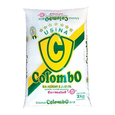 AÇÚCAR CRISTAL COLOMBO -2KG