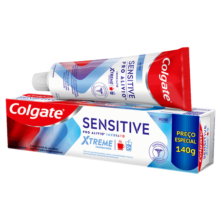 Creme Dental Colgate Sensitive Pro-Alívio Imediato Xtreme Caixa 140gr