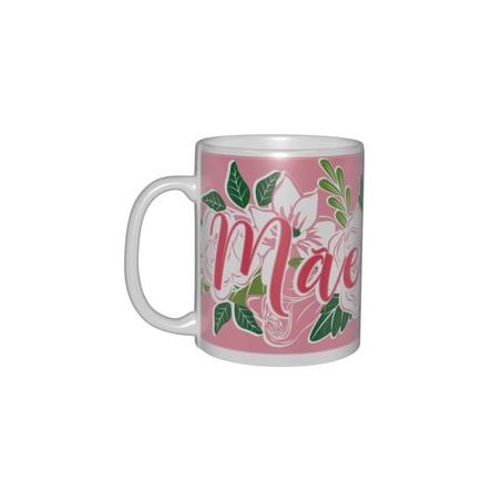 Caneca reta mae palavras cx glassral