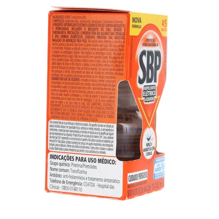 Inseticida Elétrico 45 Noite Sbp Mult Rf 35ml 360-30