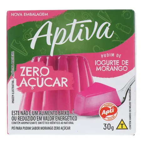 PUDIM ZERO MORANGO 30G - APTI 360-0