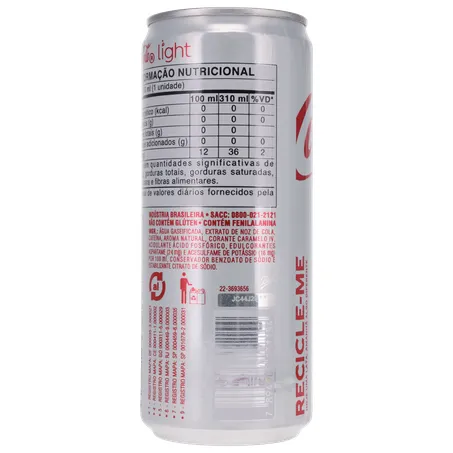 Refrigerante Coca Cola Light 310ML 360-23