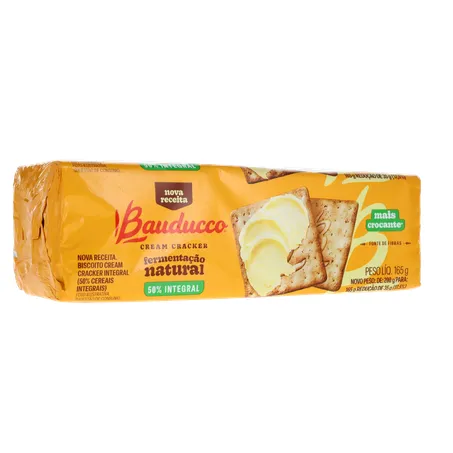 Biscoito Cracker Bauducco Integral 165g 360-33