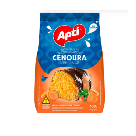 MISTURA PARA BOLO CENOURA APTI 400G