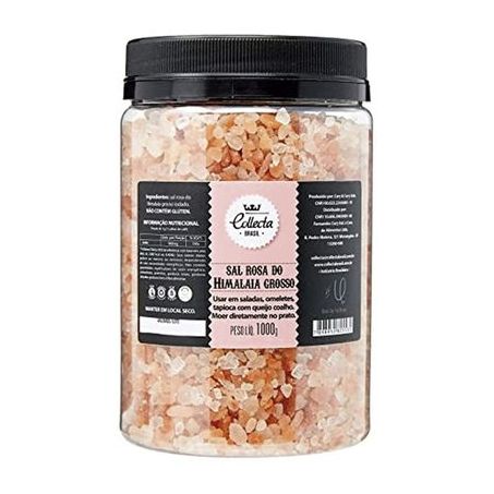 Sal Do Himalaia Grosso Rosa Collecta 1kg