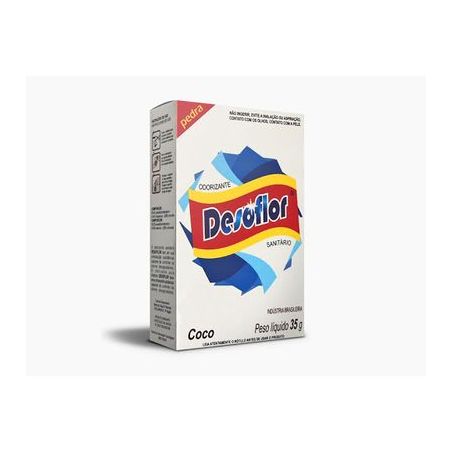 Pastilha Sanitaria Desoflor Coco 35G