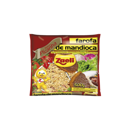 FAROFA DE MILHO ZAELI PICANHA 300G