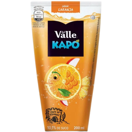 Suco del valle kapo 200ml tp laranja