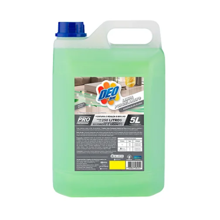 LIMPA PISOS PORCELANATO 5L DEOLINE