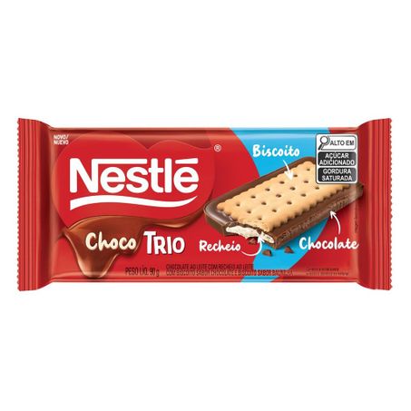 Choc nestle 90g choco trio chocolate