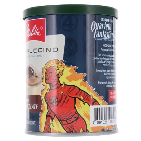 MISTURA CAPPUCCINO MELITTA CHOCOLATE 200G 360-6