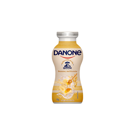 Iogurte Danone Banana, Mel e Aveia 170g Edição Limitada