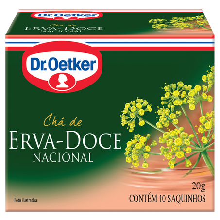 CHA DR OETKER ERVA DOCE 20G