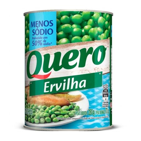 Ervilha Quero Menos Sódio 200G