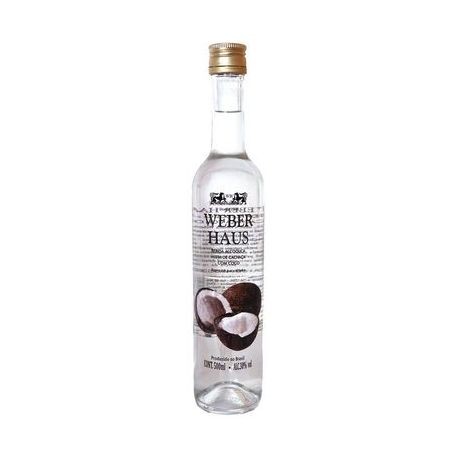 Cachaca weber haus 500ml coco