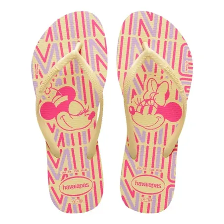 Sand. havaianas kids slim disney buttercream 33/4