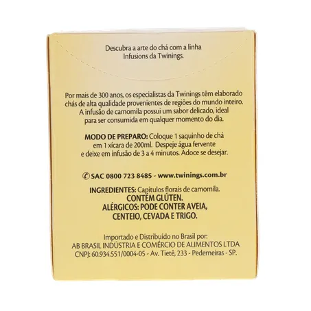 Chá Twinings Camomila 10g 360-1