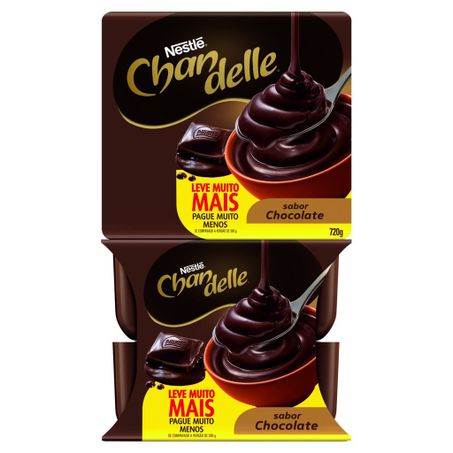 Sobremesa láctea nestlé chandelle chocolate 720 gr