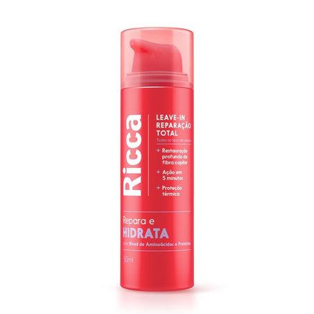 LEAVE-IN REPARADOR RICCA SPRAY 50ML REF.2838