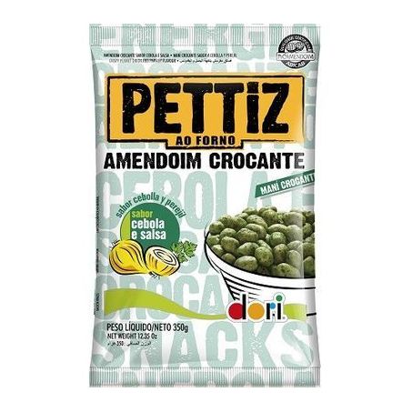 AMENDOIM CROCANTE DORI PETTIZ 350G CEBOLA/ SALSA
