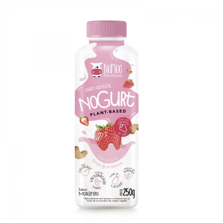 NOGURT MORANGO NOMOO 250G