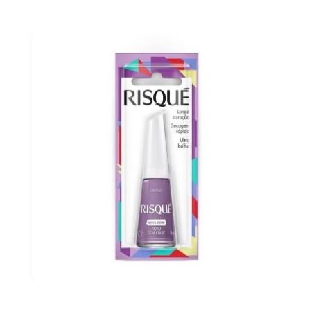 Esmalte risque roxo sem crise 8ml