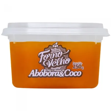 Doce forno velho abobora/coco 250g