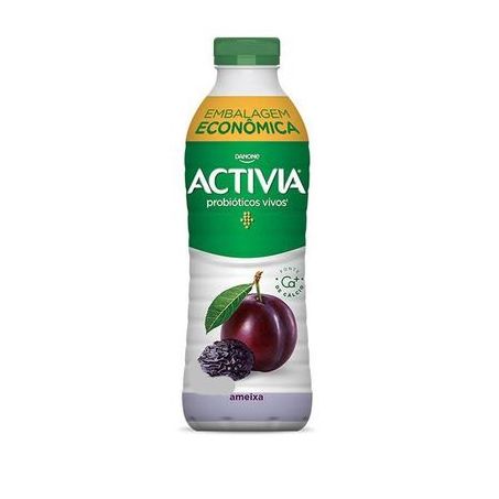 Leite ferm activia ameixa 800g
