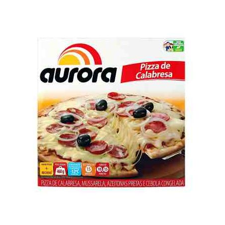 Pizza aurora calabresa 460g