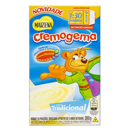 MINGAU TRADICIONAL MAIZENA CREMOGEMA
