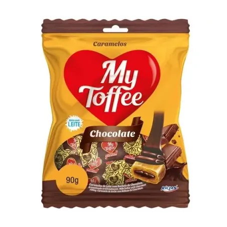 Bala My Toffee Leite Chocolate 90g
