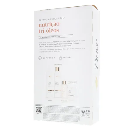 KIT DOVE SH 350ML + COND 175ML NUT + TRI OLEOS 360-20