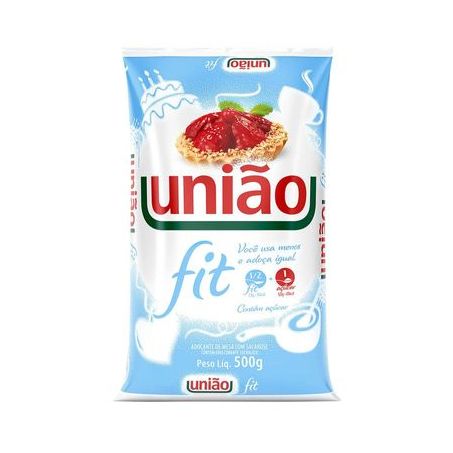 Açúcar Refinado União Fit Pacote 500g