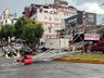 Mulher morre ao ser atingida por parede durante temporal em Chapecó 