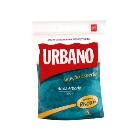 Arroz Urbano Arbório Seleção Especial Sachê 1kg